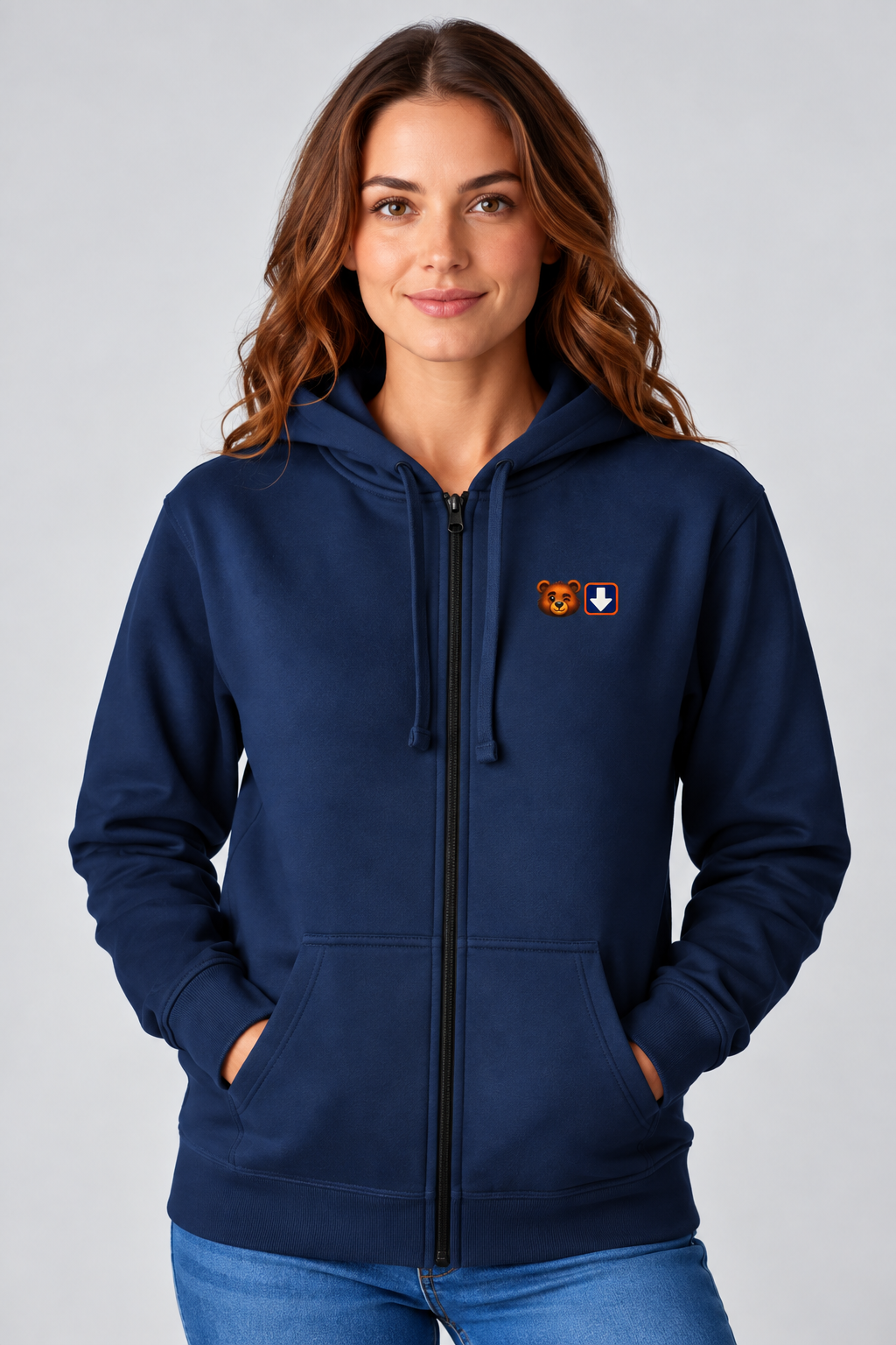 Chi City Social Signature Zip-Up Hoodie