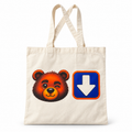 Signature Winking Bear Tote Bag
